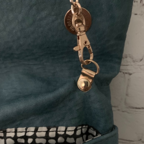 Moda Luxe Tiffany Blue Crossbody / Clutch - Picture 6 of 15